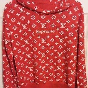 Supreme x Louis Vuitton Box Logo Hooded Sweatshirt